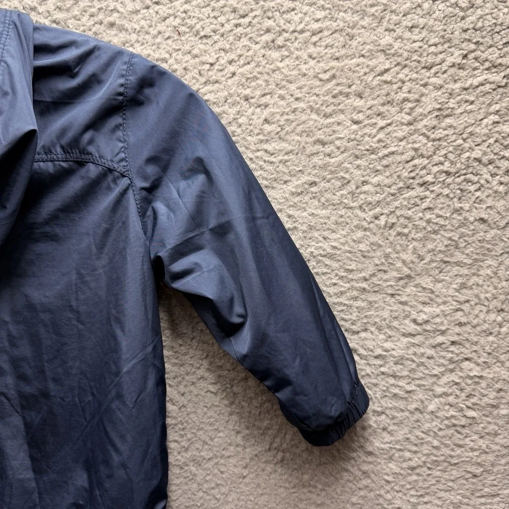 GAP Jacket Toddler Boys Size 2T Navy Blue Jersey-Lined Windbreaker Jacket 2T